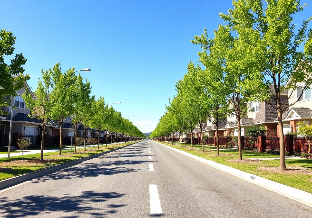Wide Avenue Roads
